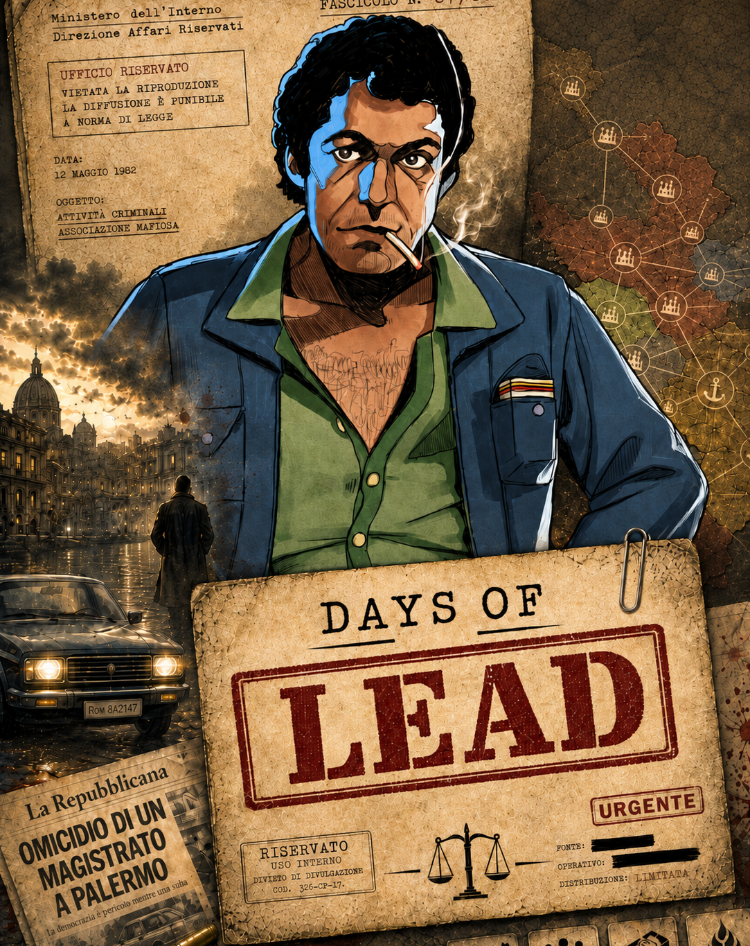 Days of Lead key art